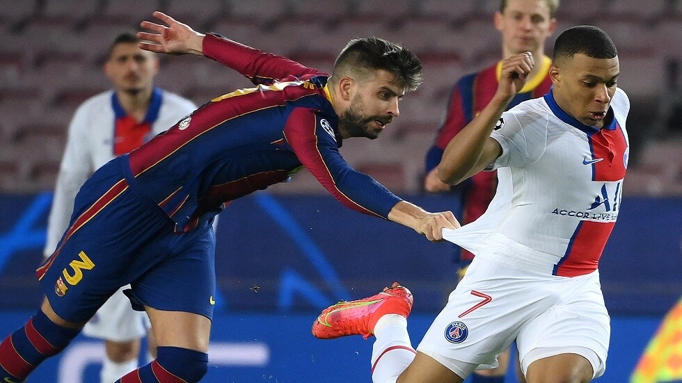 مبابي يهدد نجم برشلونة بالقتل (فيديو)