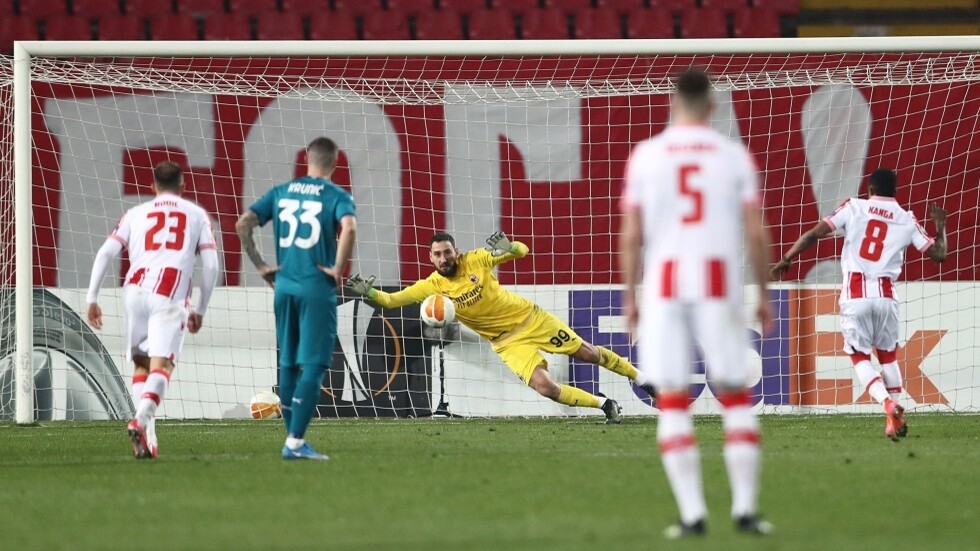 شاهد.. أهداف ميلان ومضيفه تسرفينا زفيزدا الصربي