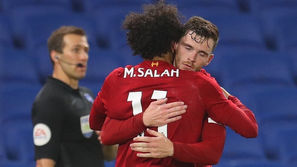 روبرتسون: صلاح لا يشبع.. فوجئت بتصرفه في مباراة لايبزيغ