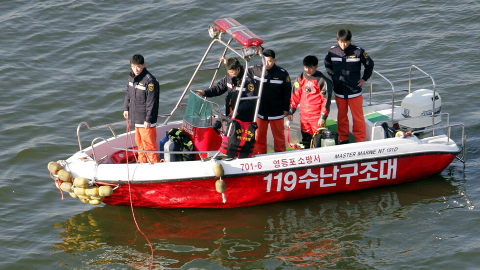 غرق قارب صيد في كوريا الجنوبية وعلى متنه 6 صيادين