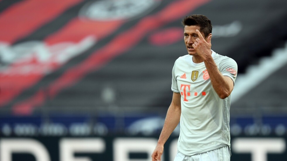 ليفاندوفسكي يهز عرش الهدافين من بينهم رونالدو وميسي (فيديو)