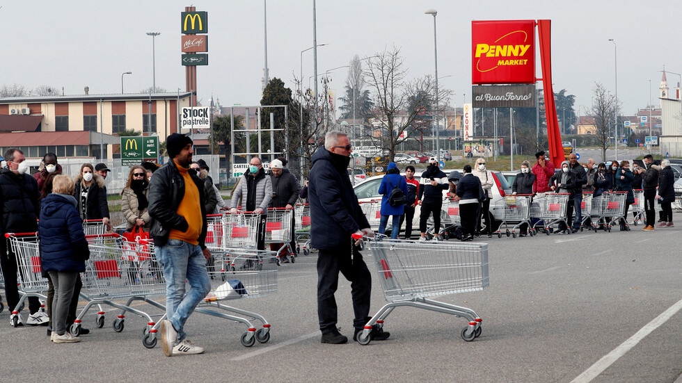 إيطاليا تسجل 274 وفاة و9630 إصابة جديدة بفيروس كورونا