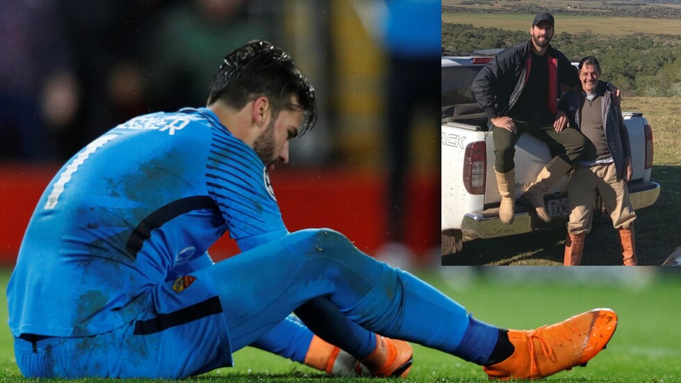 حارس ليفربول يخسر والده في حادث غرق بالبرازيل