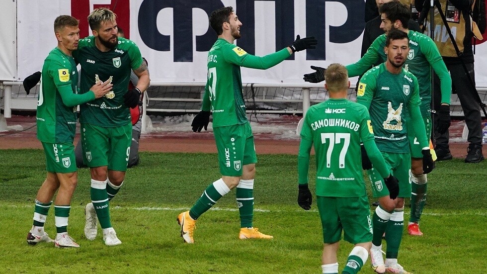 روبين قازان يهزم سبارتاك موسكو بثنائية في عقر داره (فيديو)