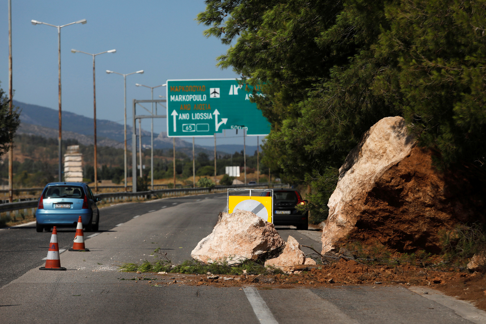 زلزال بقوة 4.8 درجة يضرب جزيرة ليسبوس اليونانية
