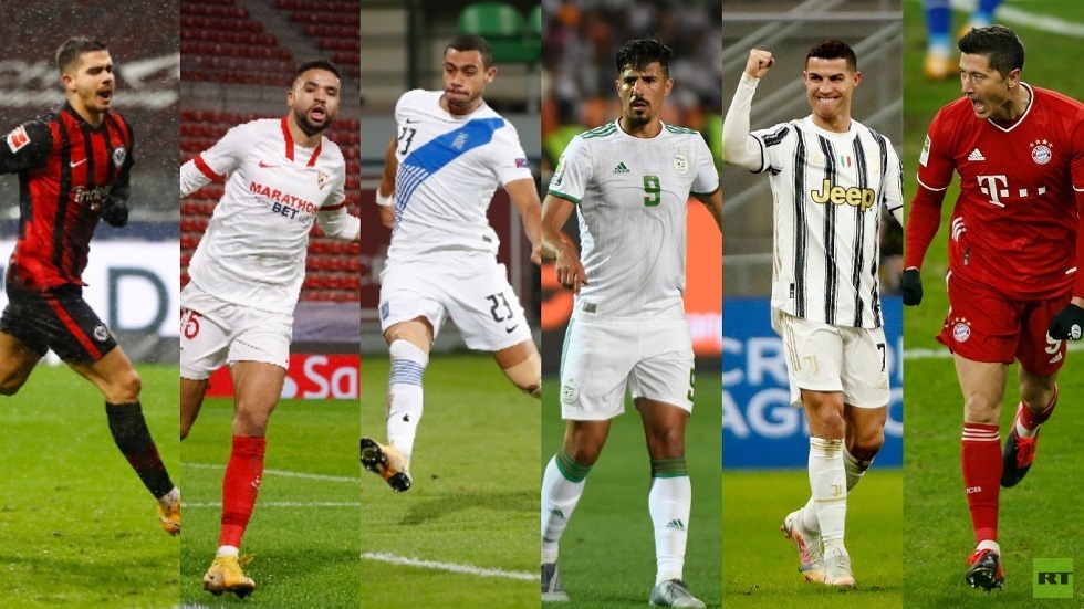 لاعب عربي الأكثر تسجيلا للأهداف في بداية العام 2021