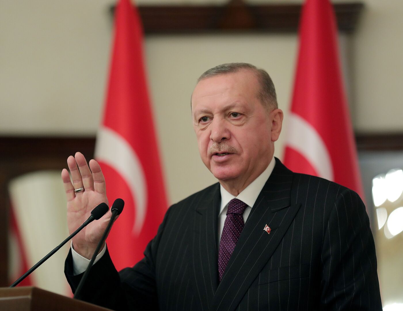 أردوغان: من لم يستطع لي ذراع تركيا في ليبيا وسوريا يحاول إعاقتها عبر مزاعم لا أساس لها