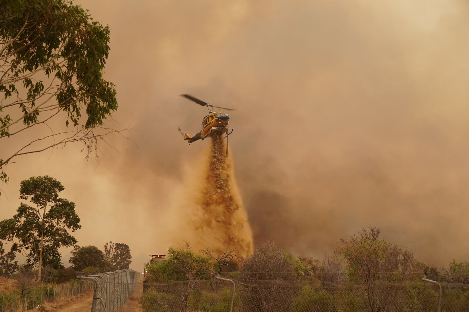 حرائق ضخمة مريبة في ولاية أسترالية (صور)