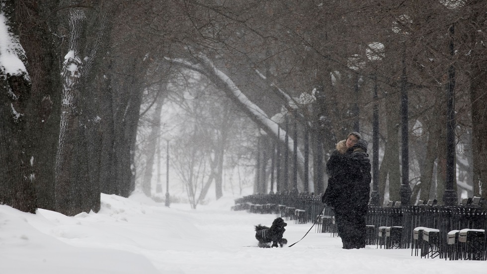 تساقط الثلوج في موسكو يحطم رقما قياسيا منذ نصف قرن