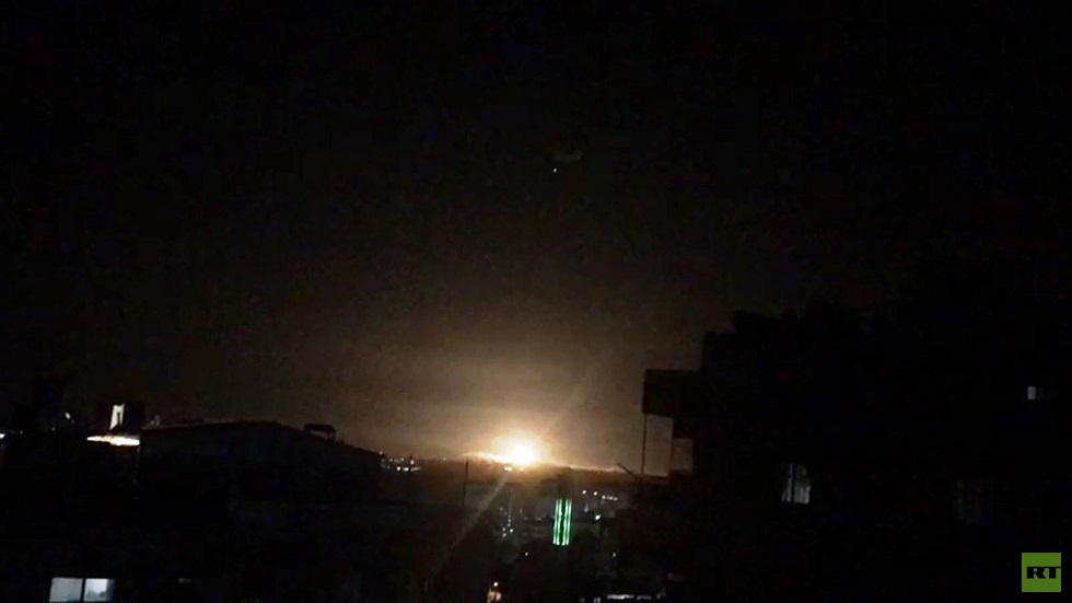 الدفاعات الجوية السورية تتصدى لعدوان إسرائيلي في أجواء محيط مدينة دمشق