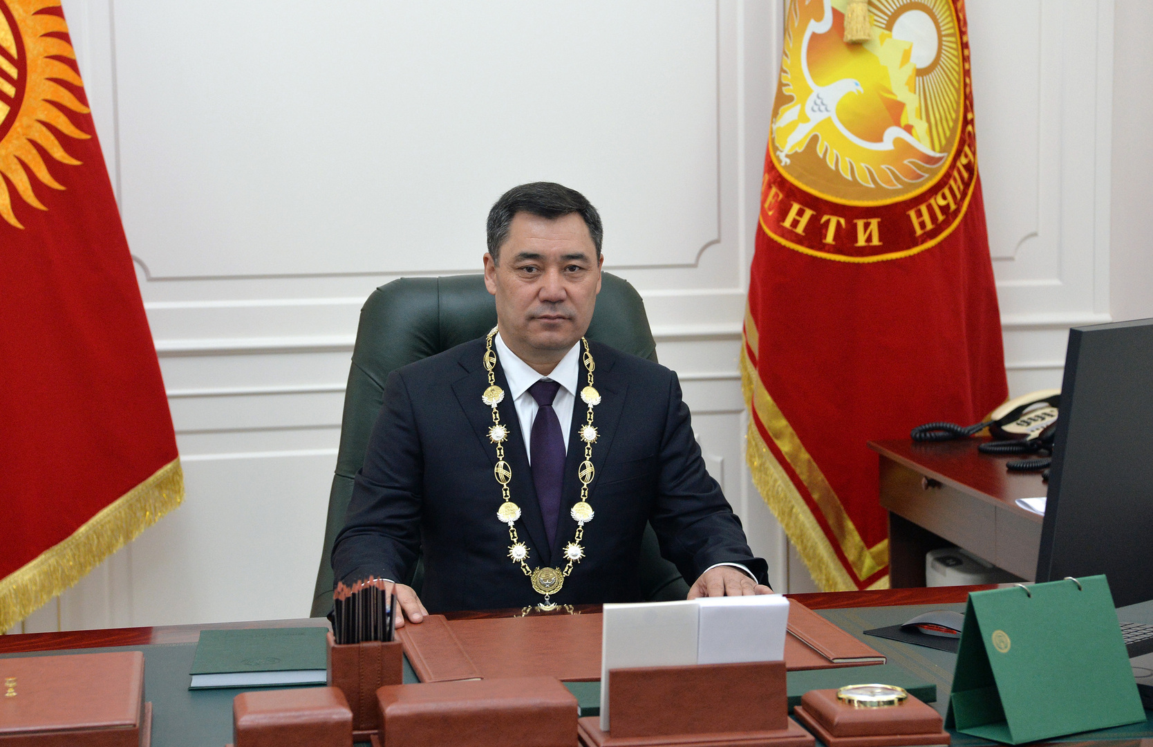 موسكو أول وجهة خارجية لرئيس قرغيزستان الجديد