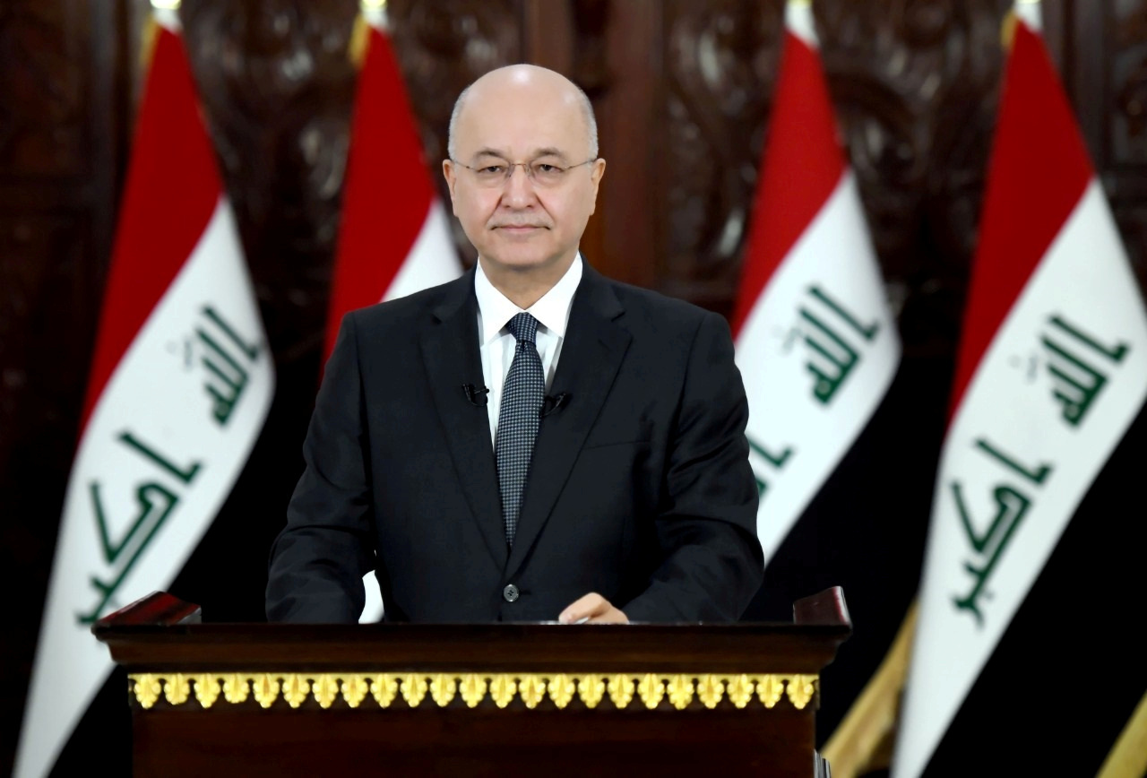 صالح: استهداف أربيل معركة العراق ضد الإرهاب والخارجين عن القانون