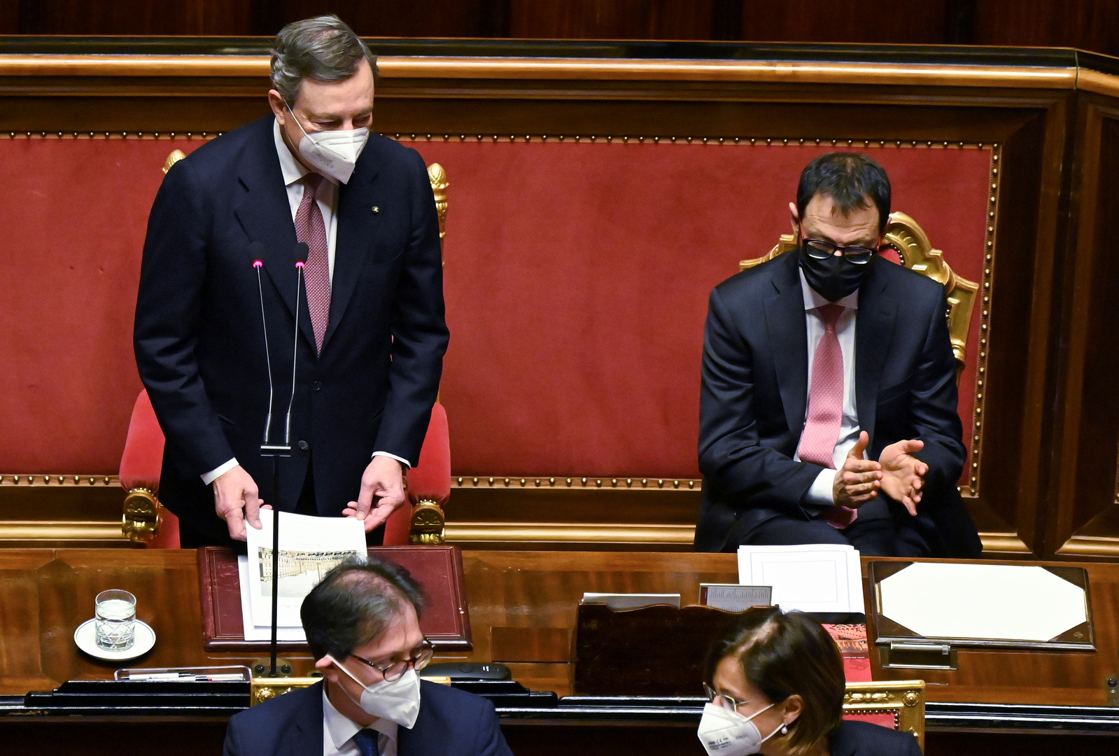 رئيس الوزراء الإيطالي يشدد على الانتماء الأوروبي والأطلسي لحكومته