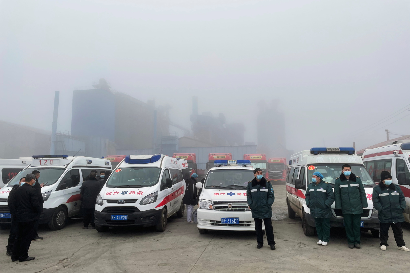 مصرع خمسة أشخاص جراء حريق بحمام في الصين