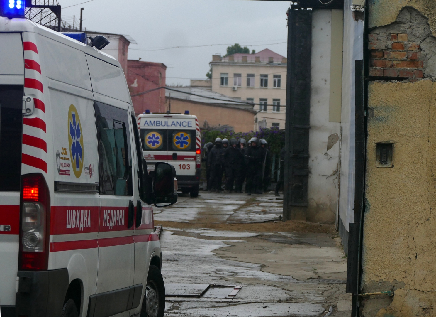 قتيل جراء انفجار في مستشفى جنوب غربي أوكرانيا
