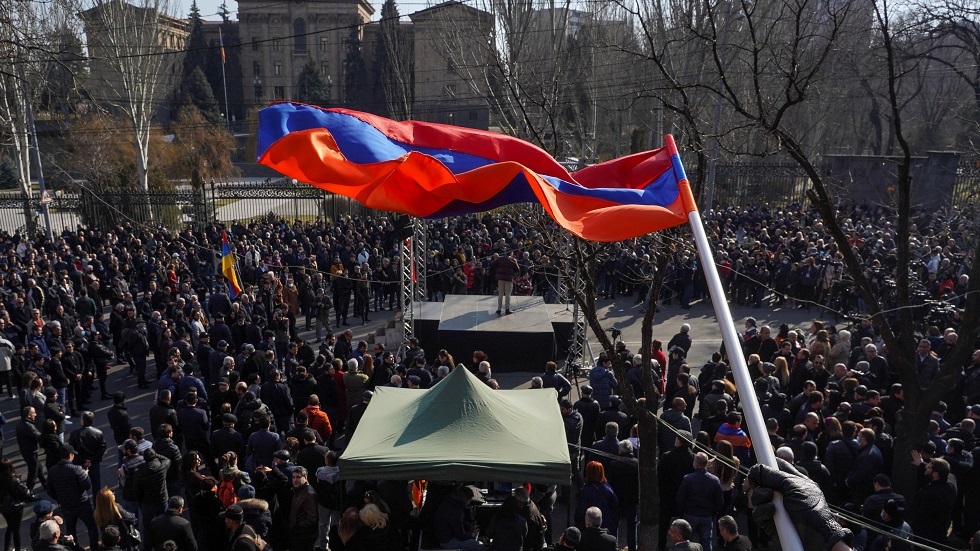 الاحتجاجات في أرمينيا