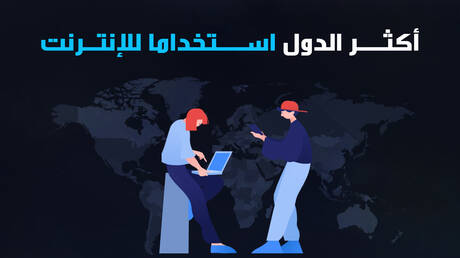 أكثــر الدول اســتخداما للإنتـرنت