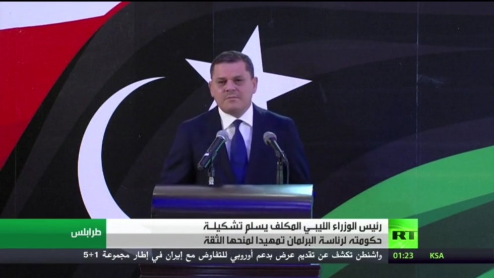 دبيبة يسلم تشكيلة حكومته الجديدة للبرلمان