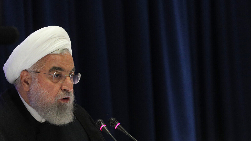 روحاني للكاظمي: الولايات المتحدة تلعب دورا تخريبيا في العراق والمنطقة كلها