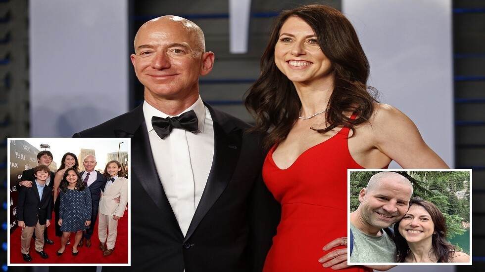 بعد حصولها على نصف ثروته.. طليقة مؤسس "أمازون" تتزوج رجلا  درس أطفالها! (صور)