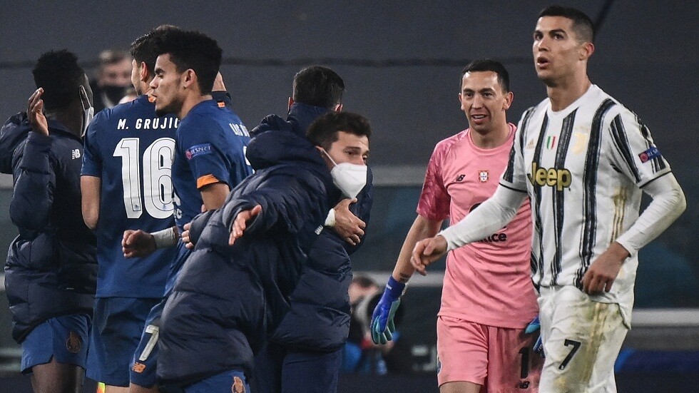 بورتو "بعشرة لاعبين" يقصي يوفنتوس من دوري الأبطال بهدف في الوقت القاتل (فيديو)