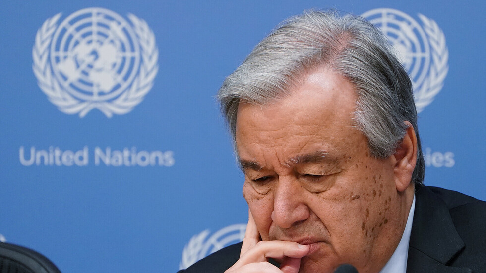 غوتيريش: المجاعة من صنع الإنسان ولا تتعلق بنقص الغذاء