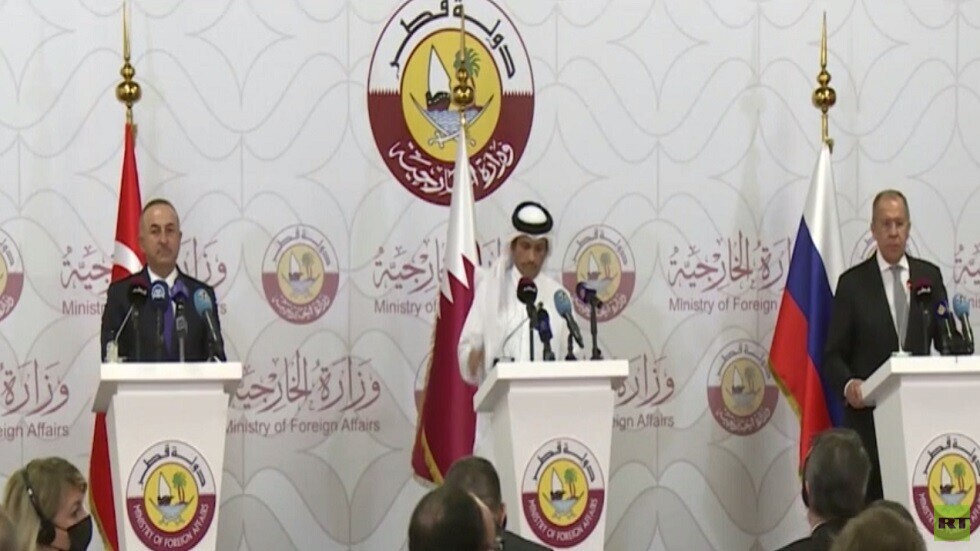 تنسيق روسي تركي قطري بشأن سوريا