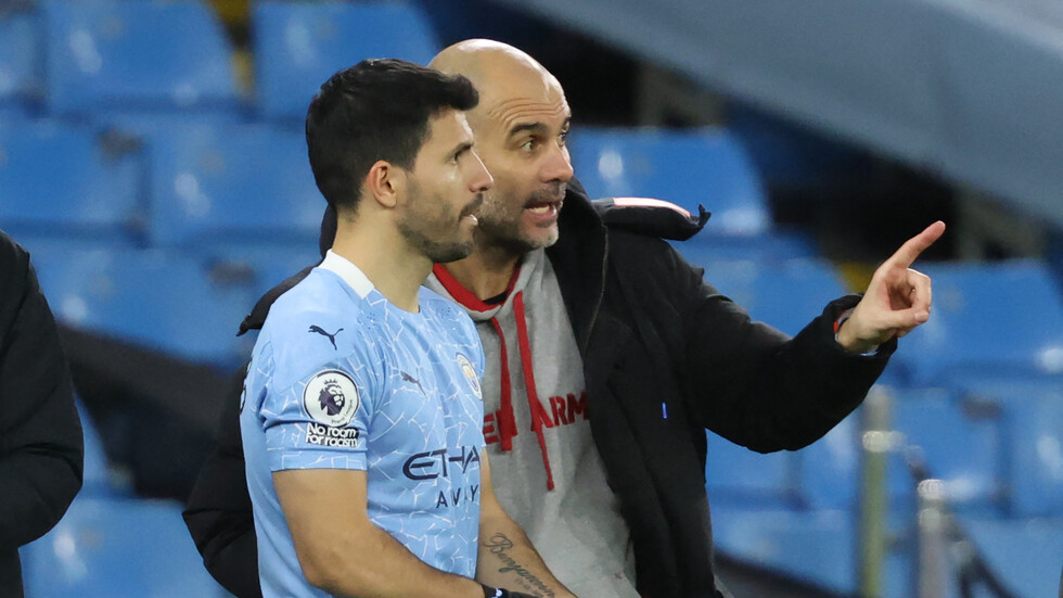 أغويرو يرد على شائعات انتقاله إلى برشلونة