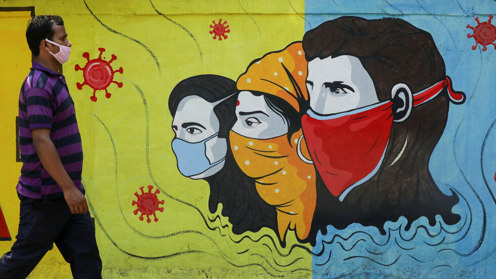 الهند تسجل أكبر حصيلة يومية بإصابات كورونا هذا العام