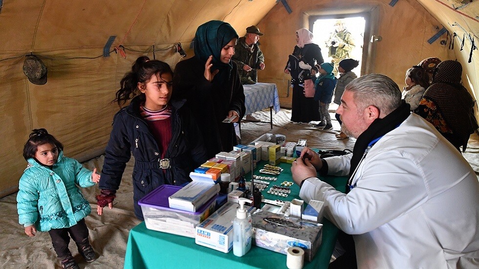 لمحة إحصائية حول المساعدات الإنسانية الروسية لسوريا