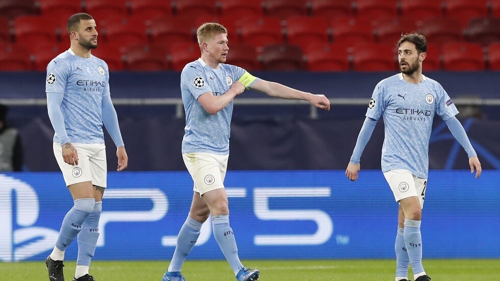 مانشستر سيتي يبلغ دور الثمانية الكبار لدوري الأبطال (فيديو)