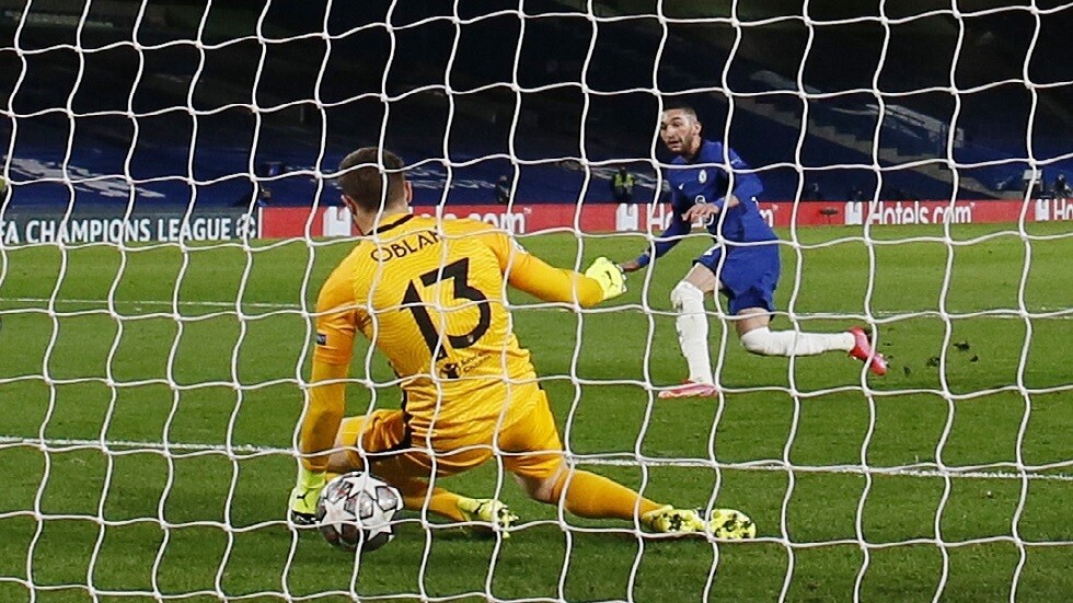 هجمة مرتدة نموذجية ينهيها المغربي زياش بهدف جميل في شباك أتلتيكو (فيديو)