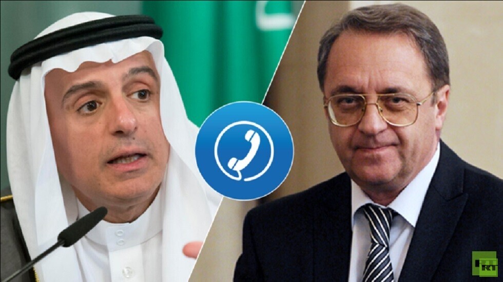 اتصال هاتفي بين بوغدانوف والجبير