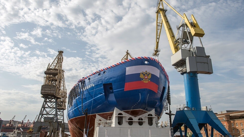 روسيا تنتهي من بناء كاسحة جليد نوّوية جديدة العام الجاري