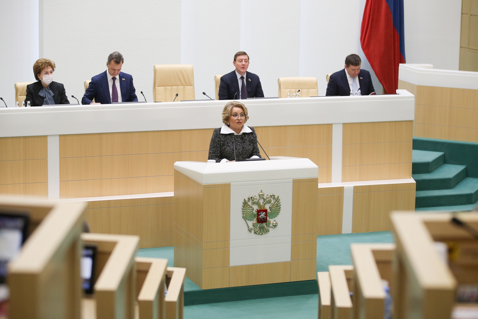 ماتفيينكو: روسيا ستفتح حدودها تدريجيا