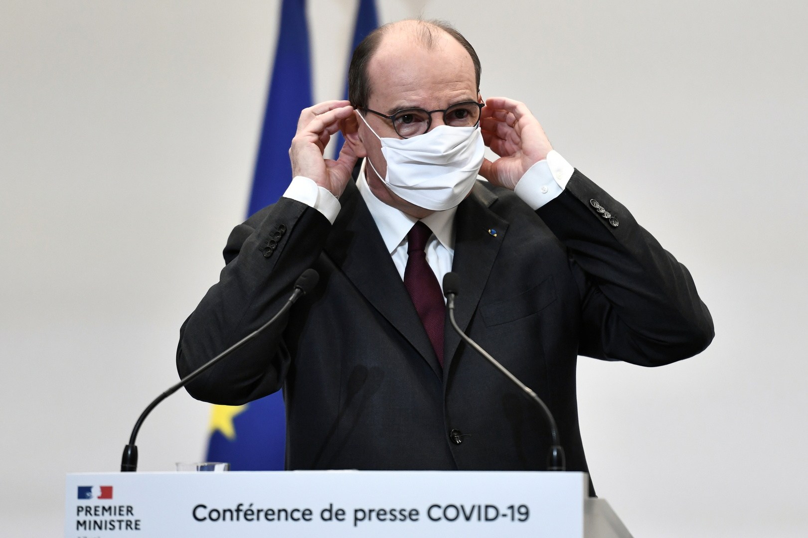 رئيس وزراء فرنسا: اكتشاف السلالة البريطانية من كورونا لدى 60% من المصابين
