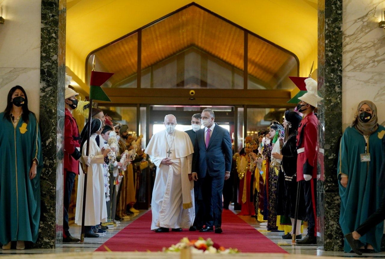 زيارة البابا فرنسيس التاريخية إلى العراق في صور