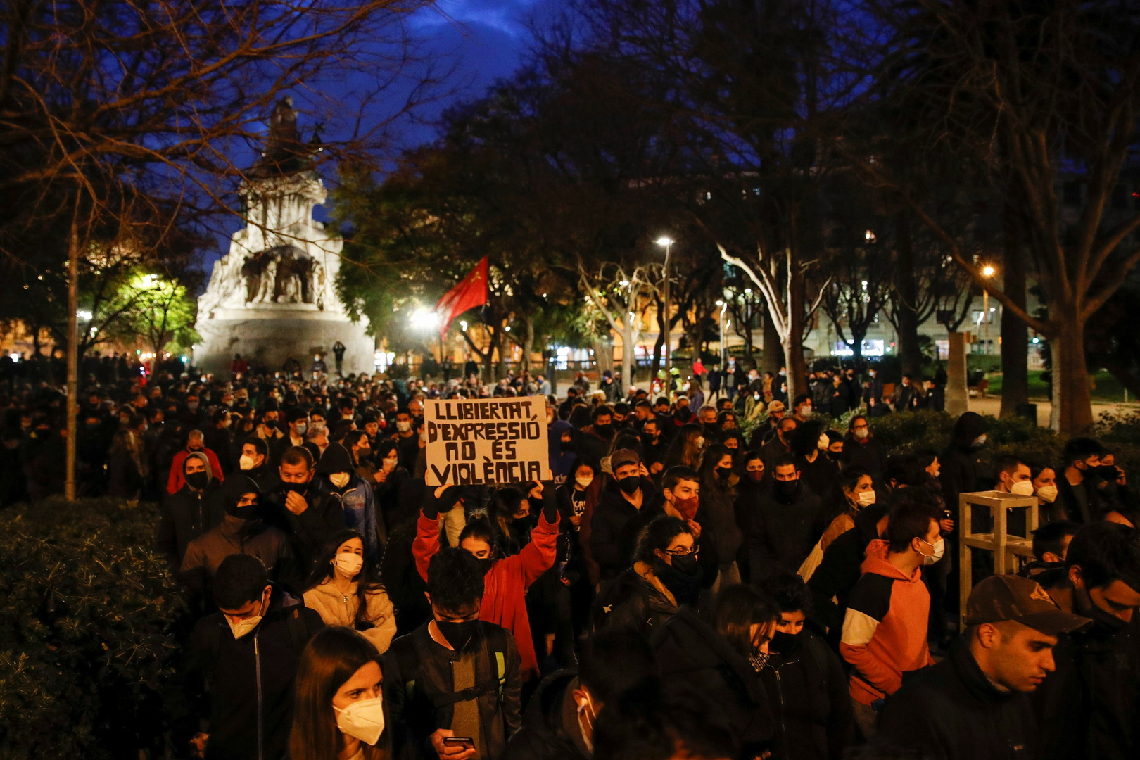 استمرار الاحتجاجات في إسبانيا على اعتقال مغني الراب بابلو هاسيل