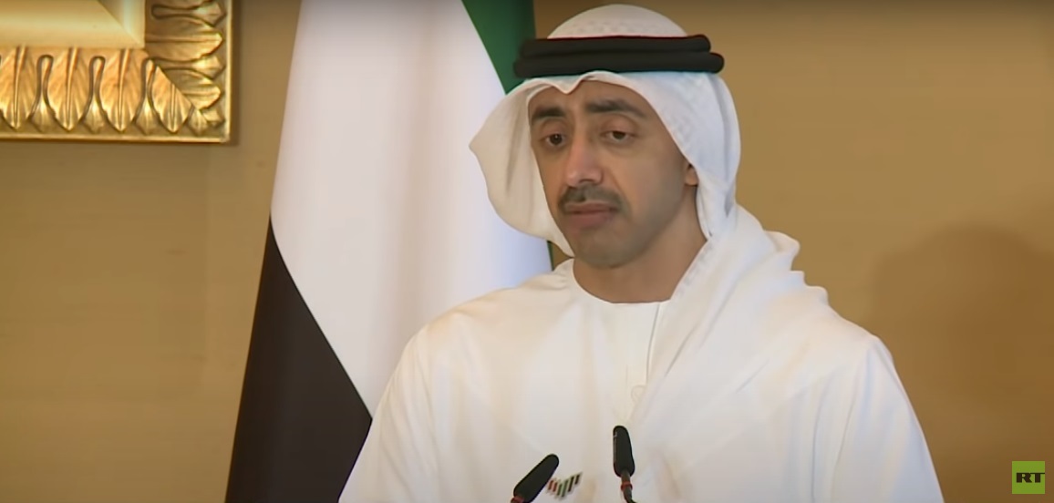 وزير الخارجية الإماراتي: قانون قيصر هو التحدي الأكبر الذي يواجه العمل المشترك مع سوريا