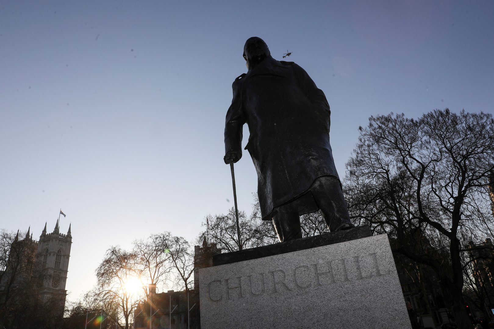 تمثال وينستون تشرشل في لندن