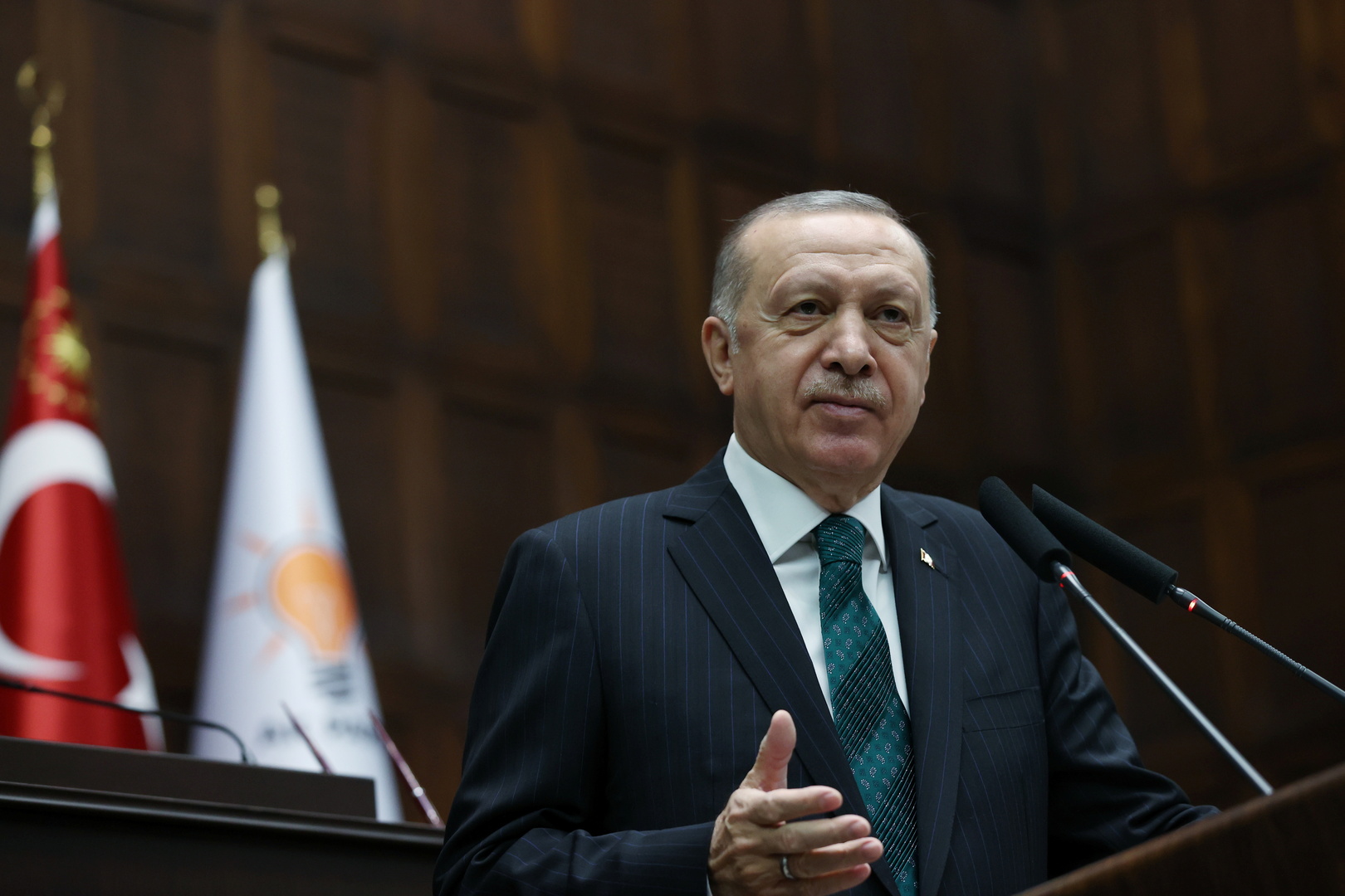 أردوغان: الشعب المصري لا يعارضنا ولن نقدم تنازلات في شرق المتوسط