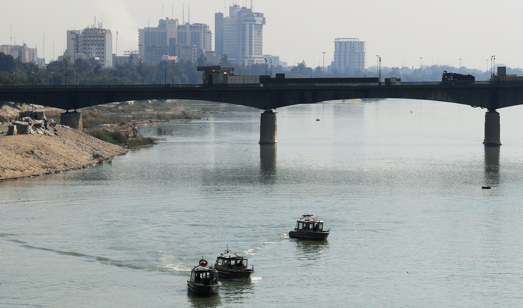وزير الموارد المائية السوري من بغداد: سنبحث ملف مياه نهري دجلة والفرات