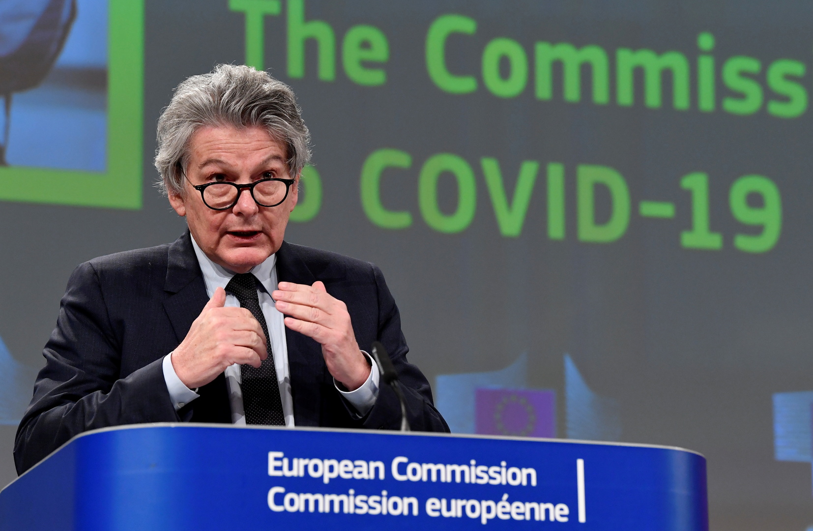 مفوض الاتحاد الأوروبي للسوق الداخلية: لن نحتاج إلى لقاح 