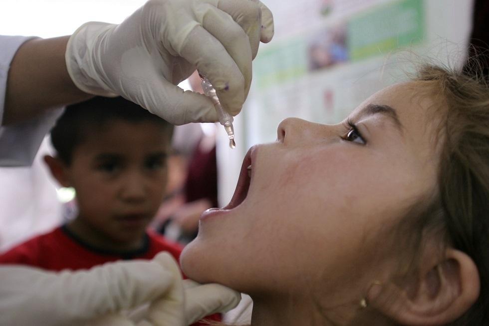 مصر تطلق الحملة القومية الثانية للتطعيم ضد شلل الأطفال