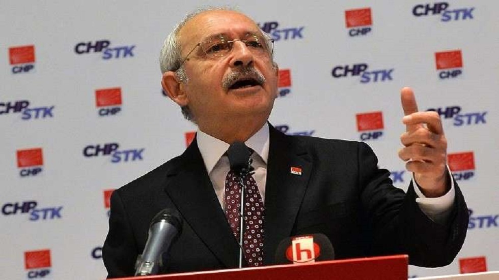 زعيم حزب الشعب الجمهوري المعارض التركي كمال كيليتشدار أوغلو