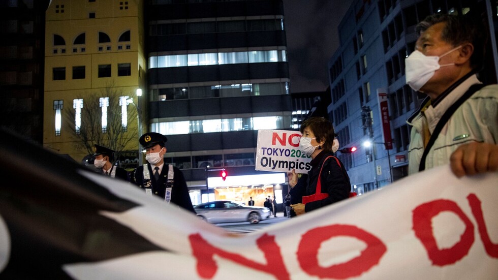 إلغاء مسيرة الشعلة على الطرقات العامة في أوساكا