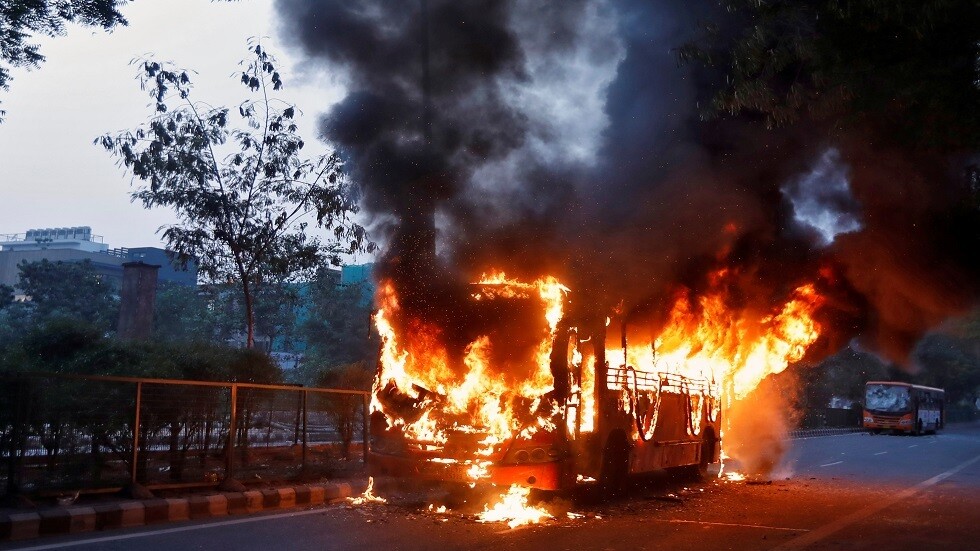 احتراق العشرات أحياء بحادث سير في الكونغو الديمقراطية