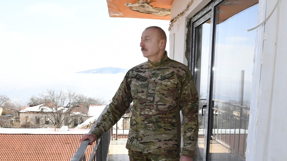 علييف لا يستبعد احتمال توقيع اتفاق سلام مع أرمينيا