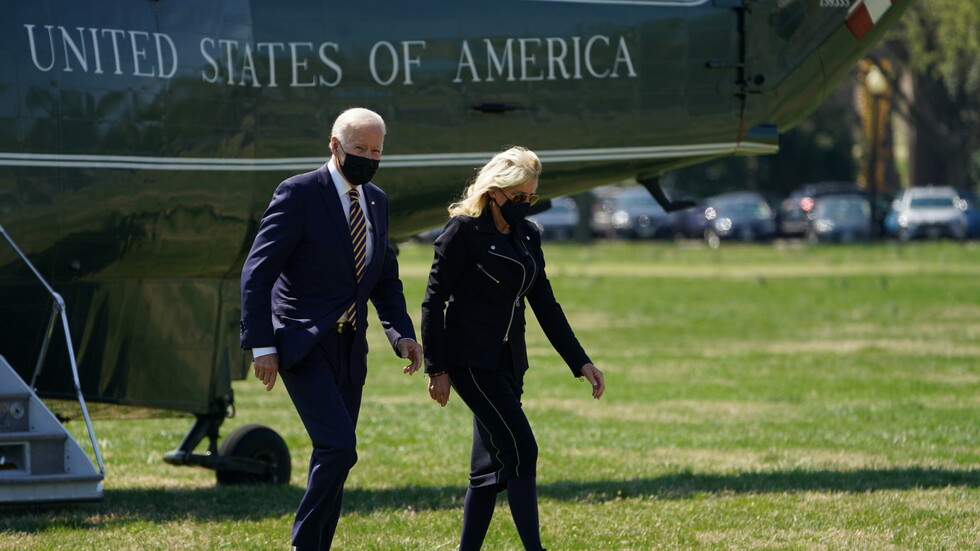 بايدن يرافق زوجته للخضوع لـ"إجراء طبي"
