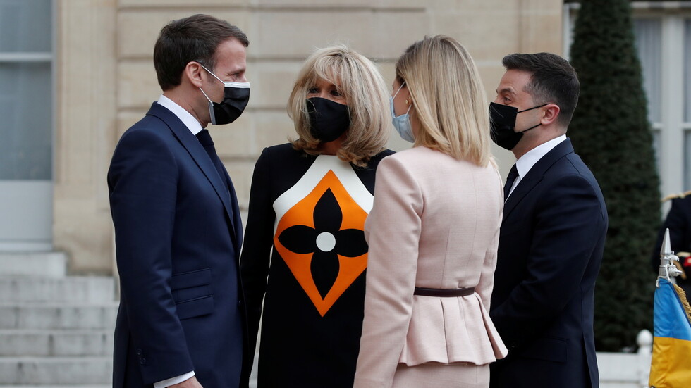 دونباس على رأس الأجندة.. رئيس أوكرانيا يجري في باريس مباحثات مع ماكرون وميركل